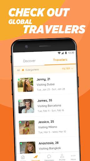 Wecation - Meet Chat Travel screenshot 2