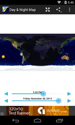 Day & Night Map screenshot 1