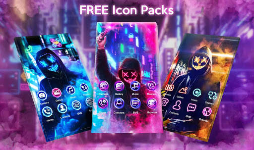 Smoke Purge Mask Live Wallpapers screenshot 4
