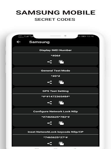 All Mobile Secret Codes screenshot 7