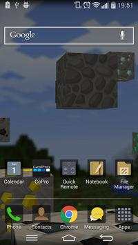Blockcraft Live Wallpaper free screenshot 2