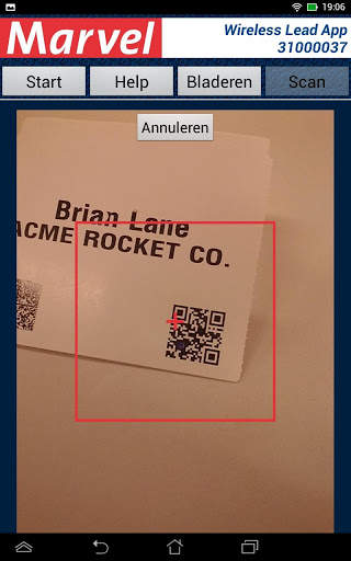 Marvel LeadScanner screenshot 4