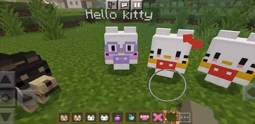Hello Kitty Mod of Minecraft screenshot 1