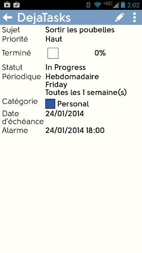 DejaOffice App - Outlook sync screenshot 2