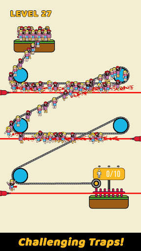 Rope Rescue! - Unique Puzzle screenshot 3