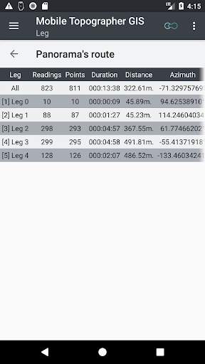 Mobile Topographer GIS screenshot 16