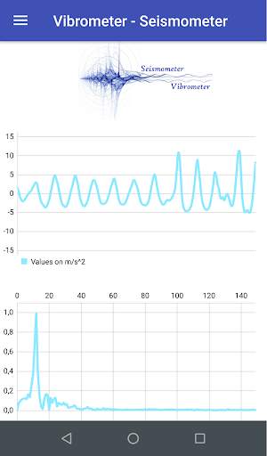 Vibrometer - Seismometer screenshot 1