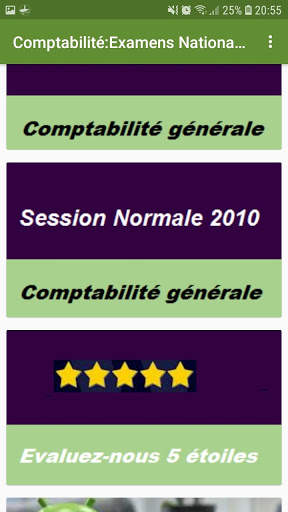 Comptabilité: Examens Nationaux 2021 (2BAC-SGC) screenshot 4