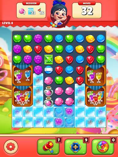 Sugar Hunter: Match 3 Puzzle 15 تصوير الشاشة