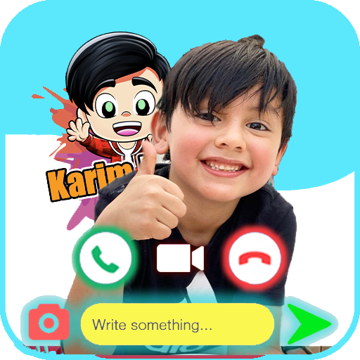 Fake Call de Karim Juega (Prank) Simulator icon