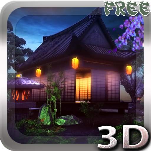 Real Zen Garden 3D: Night LWP 1.2