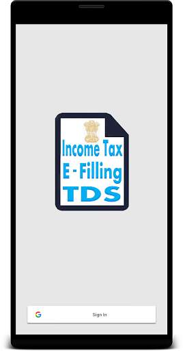 Income Tax TDS (Income Tax Return eFilling) screenshot 1