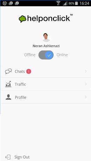 HelpOnClick Live Chat Software screenshot 2