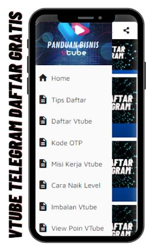 Tips Vtube Terbaru Telegram Cara Cepat Daftar screenshot 6