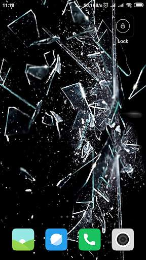Cracked Screen Wallpaper screenshot 1