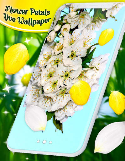 Spring Petals Live Wallpaper ❤️ Flower Wallpapers screenshot 4