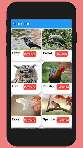 Birds Voice - sound of birds स्क्रीनशॉट 1
