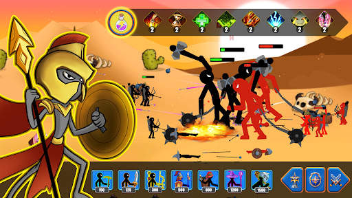 Stickman War : Clash of Stick screenshot 7