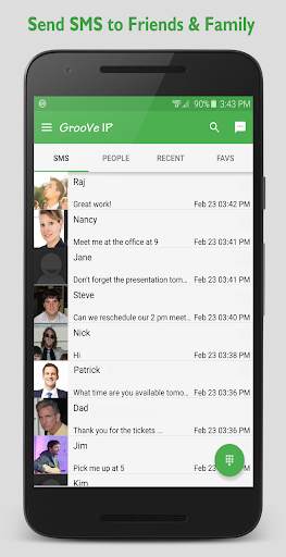 GrooVe IP VoIP Calls & Text screenshot 2