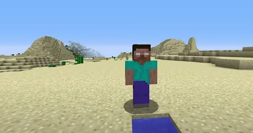 Herobrine Mod for Minecraft PE screenshot 3