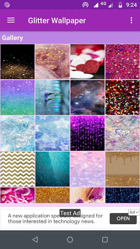 Glitter Wallpaper Gallery screenshot 2