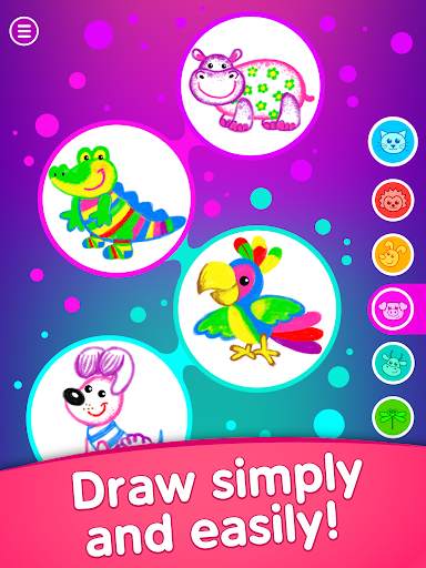Bini Drawing games for kids screenshot 17