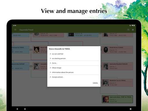 Family Tree Explorer Viewer – for the PC software screenshot 14