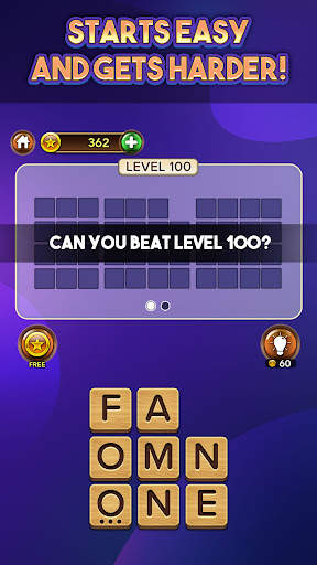 Wordlicious: Word Game Puzzles screenshot 1