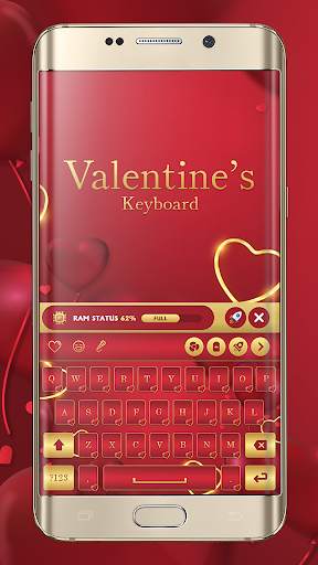 Valentine's  Keyboard screenshot 2