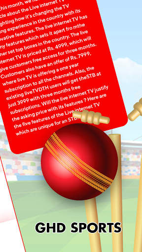GHD Free Live Cricket - Cricket TV Streaming Guide screenshot 2