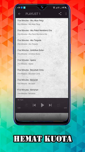 Lagu Five Minutes Offline screenshot 5