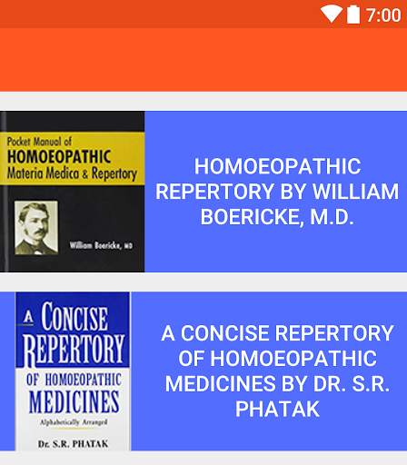 Homoeopathic Pocket Repertory 13 تصوير الشاشة