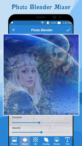Photo Blender / Mixer - Blend Me Photo Editor 1 تصوير الشاشة