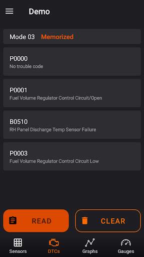 Metior OBD2 ELM327 (USB-BT-WF) screenshot 2