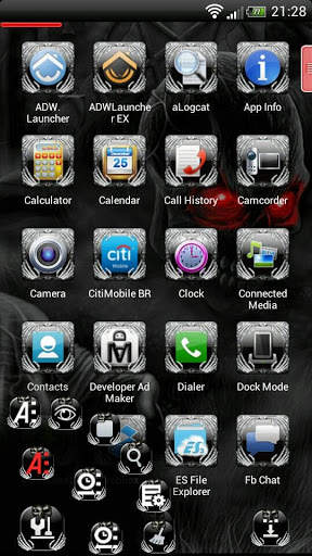 Next Launcher Skull Theme screenshot 5