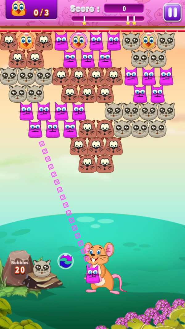 Funny Cats Bubble Shooter screenshot 5