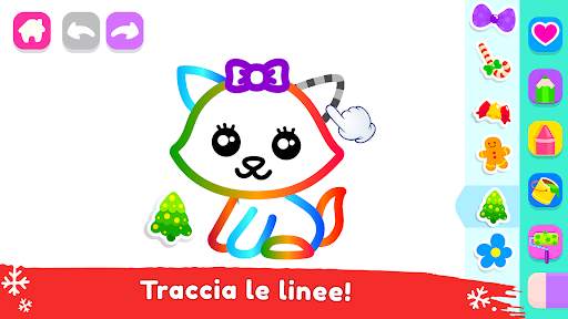 Bini Colorare giochi bambini screenshot 2