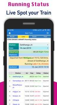 Running Status, PNR Status, NTES - Indian Railway screenshot 2