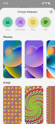 Launcher iOS 17 screenshot 7