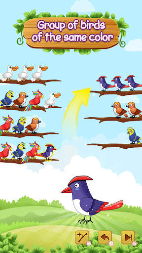 Bird Sort: Color Bird Sort screenshot 2
