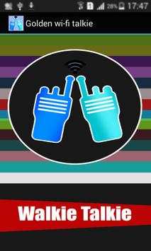 Golden wi-fi talkie screenshot 1