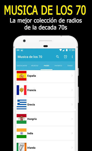 Musica de los 70 Gratis screenshot 5
