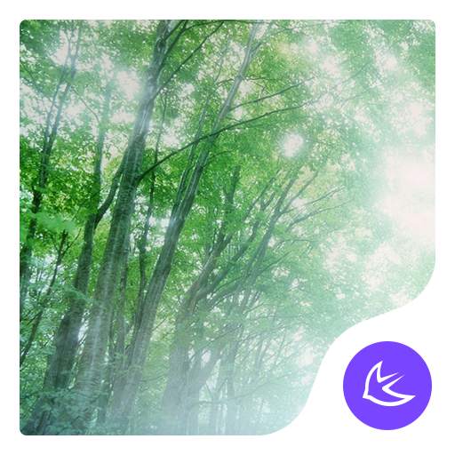 Forest Green Frees theme-APUS Launcher theme 568.0.1001