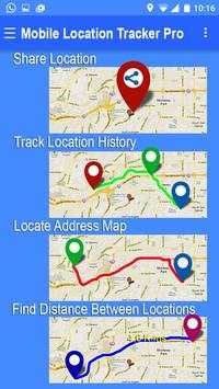 Mobile Location Tracker Pro screenshot 1
