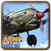 Army Fighter Jet Flight Wash icon