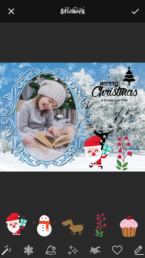 Winter Frames for Pictures with Snowfall screenshot 5