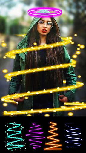 Drip Effect Photo Editor : Light Neon, Dripping fx 2 تصوير الشاشة