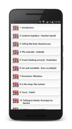 Swahili lessons screenshot 3