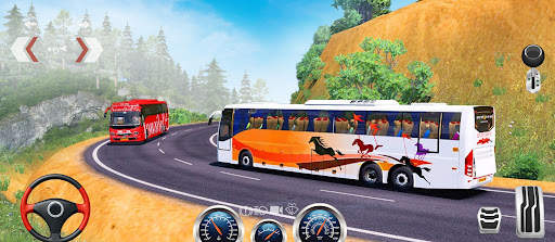 Offroad Coach Driving Bus Game screenshot 9