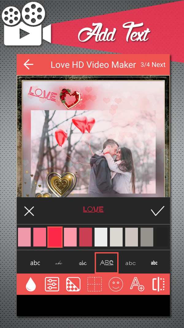 Love HD Video Maker With Music screenshot 5